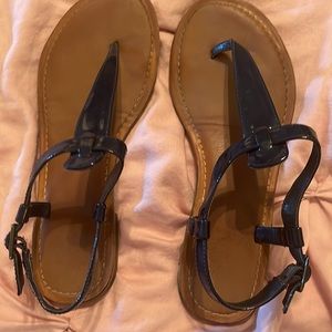 Woman’s Merona Navy Sandals Size 7.5